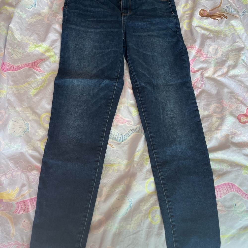 American Eagle Blue Skinny Jeans